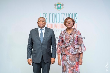 Côte d’Ivoire / Les Rendez-Vous du Gouvernement : la Ministre Kaba Nialé, fait le point de la planification et du développement 
